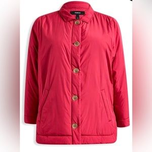 TORRID 3x NEW POLY FILL SHACKET SEALED